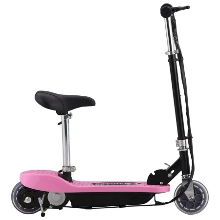 Patinete eléctrico con asiento rosa 120 W de vidaXL, Patinetes - Ref: Foro24-91958, Precio: 150,75 €, Descuento: %