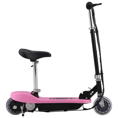 Patinete eléctrico con asiento rosa 120 W de vidaXL, Patinetes - Ref: Foro24-91958, Precio: 153,62 €, Descuento: %