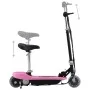 Patinete eléctrico con asiento rosa 120 W de vidaXL, Patinetes - Ref: Foro24-91958, Precio: 150,75 €, Descuento: %