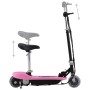 Patinete eléctrico con asiento rosa 120 W de vidaXL, Patinetes - Ref: Foro24-91958, Precio: 153,62 €, Descuento: %