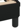 Estructura de cama con cabecero de tela negro 140x200 cm de , Camas y somieres - Ref: Foro24-373187, Precio: 145,37 €, Descue...