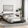 Estructura de cama con cabecero de tela gris claro 140x200 cm de , Camas y somieres - Ref: Foro24-373185, Precio: 174,93 €, D...