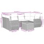 Set sofás de jardín 7 piezas y cojines ratán sintético beige de , Conjuntos de jardín - Ref: Foro24-3257234, Precio: 538,06 €...