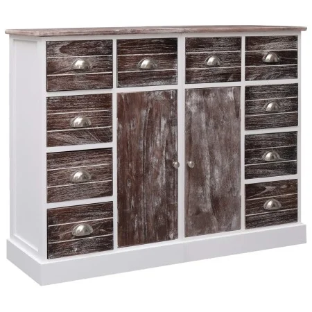 Sideboard mit 10 braunen Holzschubladen 113x30x79 cm von vidaXL, Sideboards - Ref: Foro24-284174, Preis: 212,34 €, Rabatt: %