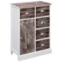 Sideboard mit 10 braunen Holzschubladen 113x30x79 cm von vidaXL, Sideboards - Ref: Foro24-284174, Preis: 212,34 €, Rabatt: %