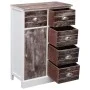 Sideboard mit 10 braunen Holzschubladen 113x30x79 cm von vidaXL, Sideboards - Ref: Foro24-284174, Preis: 212,34 €, Rabatt: %
