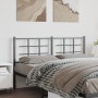 Cabecero de metal negro 160 cm de , Cabeceros y pies de cama - Ref: Foro24-355596, Precio: 36,05 €, Descuento: %