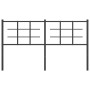 Cabecero de metal negro 160 cm de , Cabeceros y pies de cama - Ref: Foro24-355596, Precio: 36,05 €, Descuento: %