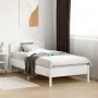 Bettkopfteil aus massivem weißem Kiefernholz, 100 cm von , Kopf- und Fußteile - Ref: Foro24-842515, Preis: 40,29 €, Rabatt: %