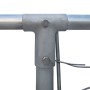 Perrera de exterior de acero galvanizado 4x4x1 m de vidaXL, Casetas y cercados para perros - Ref: Foro24-170820, Precio: 234,...