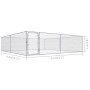 Perrera de exterior de acero galvanizado 4x4x1 m de vidaXL, Casetas y cercados para perros - Ref: Foro24-170820, Precio: 234,...
