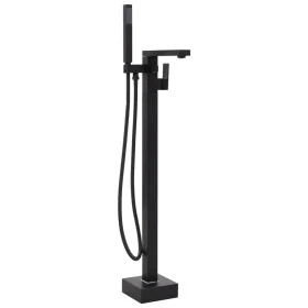 Grifo para bañera de pie acero inoxidable negro 90 cm de vidaXL, Grifos de bañera - Ref: Foro24-145096, Precio: 304,21 €, Des...