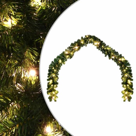 Guirnalda de navidad con luces LED 10 m en Decoración Festiva y Estacional | Comprar online en Foru.es