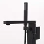 Grifo para bañera de pie acero inoxidable negro 90 cm de vidaXL, Grifos de bañera - Ref: Foro24-145096, Precio: 304,21 €, Des...