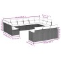 Set sofás de jardín con cojines 13 pzas ratán sintético beige de , Conjuntos de jardín - Ref: Foro24-3226457, Precio: 838,97 ...