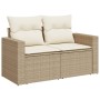 Juego de sofás jardín con cojines 4 pzas ratán sintético beige de , Conjuntos de jardín - Ref: Foro24-3256324, Precio: 299,38...