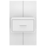 Mesita de noche de pared blanco brillante de vidaXL, Mesitas de noche - Ref: Foro24-810983, Precio: 28,70 €, Descuento: %