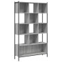 Estantería madera de ingeniería gris Sonoma 102x28x172 cm en Librerías y estanterías | Comprar online en Foru.es