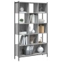 Estantería madera de ingeniería gris Sonoma 102x28x172 cm en Librerías y estanterías | Comprar online en Foru.es