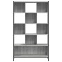 Estantería madera de ingeniería gris Sonoma 102x28x172 cm en Librerías y estanterías | Comprar online en Foru.es