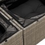 Set de sofás de jardín 7 piezas con cojines ratán PE gris de , Conjuntos de jardín - Ref: Foro24-3256578, Precio: 403,56 €, D...