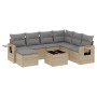 Juego de sofás de jardín con cojines beige 8 pzas ratán PE de , Conjuntos de jardín - Ref: Foro24-3252846, Precio: 525,67 €, ...