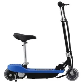 Patinete eléctrico con asiento azul 120 W de vidaXL, Patinetes - Ref: Foro24-91957, Precio: 129,89 €, Descuento: %
