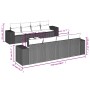 Set de muebles de jardín 9 pzas y cojines ratán sintético gris de , Conjuntos de jardín - Ref: Foro24-3254687, Precio: 584,91...