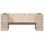 Banco con jardineras madera maciza de pino 167,5x60x65 cm de , Sofás de exterior - Ref: Foro24-832543, Precio: 176,70 €, Desc...