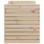 Banco con jardineras madera maciza de pino 167,5x60x65 cm de , Sofás de exterior - Ref: Foro24-832543, Precio: 173,62 €, Desc...