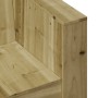 Sofá de jardín madera de pino impregnada 79x60x62 cm de , Sofás de exterior - Ref: Foro24-844624, Precio: 144,01 €, Descuento: %