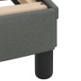 Estructura de cama con cabecero tela gris oscuro 160x200 cm de , Camas y somieres - Ref: Foro24-373206, Precio: 195,56 €, Des...