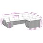 Set de sofás de jardín 10 pzas con cojines ratán sintético gris de , Conjuntos de jardín - Ref: Foro24-3257502, Precio: 625,2...