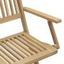 Sillas jardín plegables 6 uds madera maciza acacia 54,5x58x90cm en Sillas de jardín | Comprar online en Foru.es