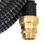 Suction hose with brass connectors PVC black 29 mm 3 m by , Garden hoses - Ref: Foro24-151055, Price: 65,46 €, Discount: %