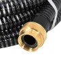 Manguera de succión con conectores de latón PVC negro 29 mm 3 m de , Mangueras de jardín - Ref: Foro24-151055, Precio: 72,67 ...