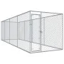 Perrera de exterior 760x192x185 cm de vidaXL, Casetas y cercados para perros - Ref: Foro24-145030, Precio: 482,35 €, Descuent...
