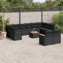 Set de sofás de jardín y cojines 13 pzas ratán sintético negro de , Conjuntos de jardín - Ref: Foro24-3226447, Precio: 835,08...