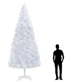 Árbol de Navidad artificial 400 cm blanco de vidaXL, Arboles de navidad - Ref: Foro24-284294, Precio: 130,38 €, Descuento: %