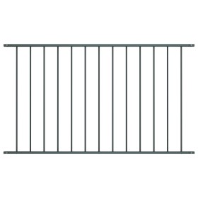 Panel valla acero recubrimiento polvo gris antracita 1,7x0,75m de vidaXL, Paneles de vallas - Ref: Foro24-145221, Precio: 41,...