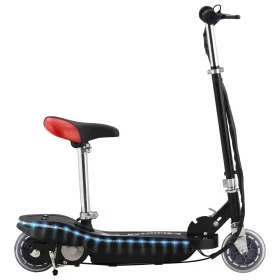 Patinete eléctrico con asiento y LED 120 W negro de vidaXL, Patinetes - Ref: Foro24-91962, Precio: 132,39 €, Descuento: %