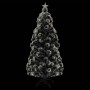 Árbol de Navidad preiluminado con soporte y LED fibra óptica 180 cm en Decoración Festiva y Estacional | Comprar online en Foru.