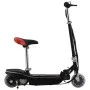 Patinete eléctrico con asiento y LED 120 W negro de vidaXL, Patinetes - Ref: Foro24-91962, Precio: 132,39 €, Descuento: %