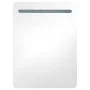 Mueble de baño con espejo LED 60x11x80 cm de vidaXL, Tocadores de baño - Ref: Foro24-285118, Precio: 159,43 €, Descuento: %
