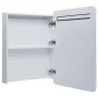 Mueble de baño con espejo LED 60x11x80 cm de vidaXL, Tocadores de baño - Ref: Foro24-285118, Precio: 159,43 €, Descuento: %