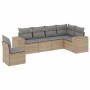 Juego de sofás jardín con cojines 6 pzas ratán sintético beige de , Conjuntos de jardín - Ref: Foro24-3254966, Precio: 430,94...