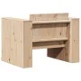 Sofá de jardín madera maciza de pino 79x60x62 cm de , Sofás de exterior - Ref: Foro24-832365, Precio: 93,04 €, Descuento: %