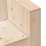 Sofá de jardín madera maciza de pino 79x60x62 cm de , Sofás de exterior - Ref: Foro24-832365, Precio: 94,97 €, Descuento: %