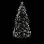 Árbol de Navidad preiluminado con soporte y LED fibra óptica 210 cm en Decoración Festiva y Estacional | Comprar online en Foru.
