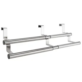 HI Colgador de paños de cocina extensible plateado de HI, Toalleros - Ref: Foro24-429111, Precio: 11,40 €, Descuento: %